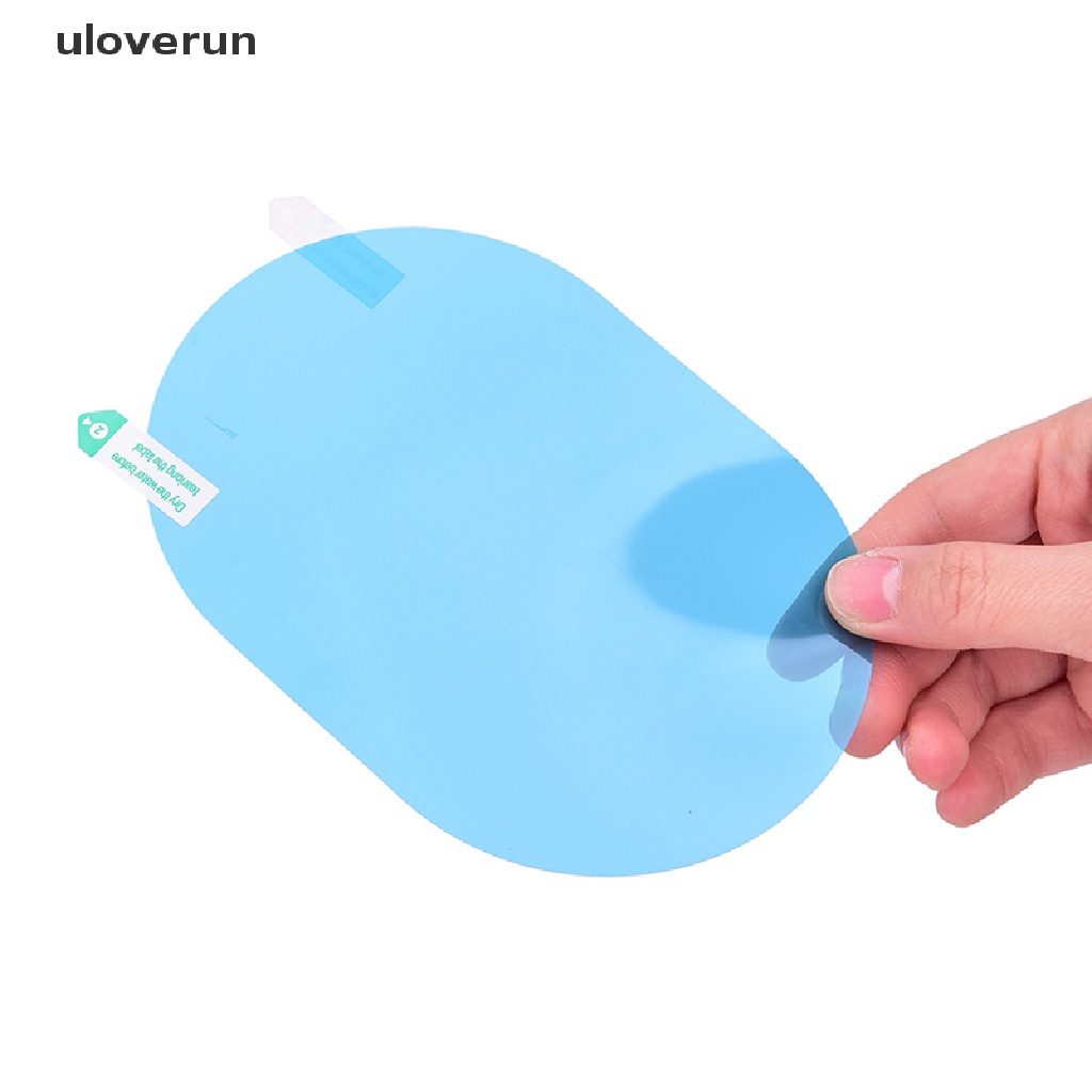 Bộ 2 Miếng Phim Dán Gương Chiếu Hậu Xe Hơi Chống Nước Mưa Và Sương Mù
