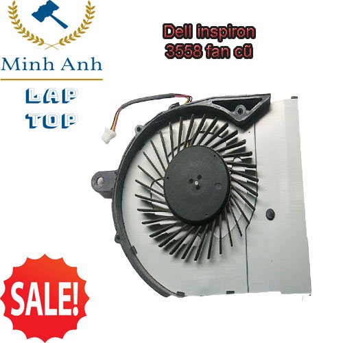 Quạt Tản Nhiệt CPU laptop Dell 3558 inspiron - Fan