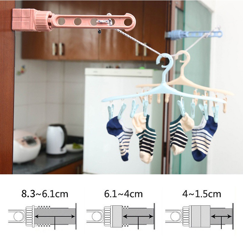 Móc treo quần áo đa năng thân thiện với môi trường