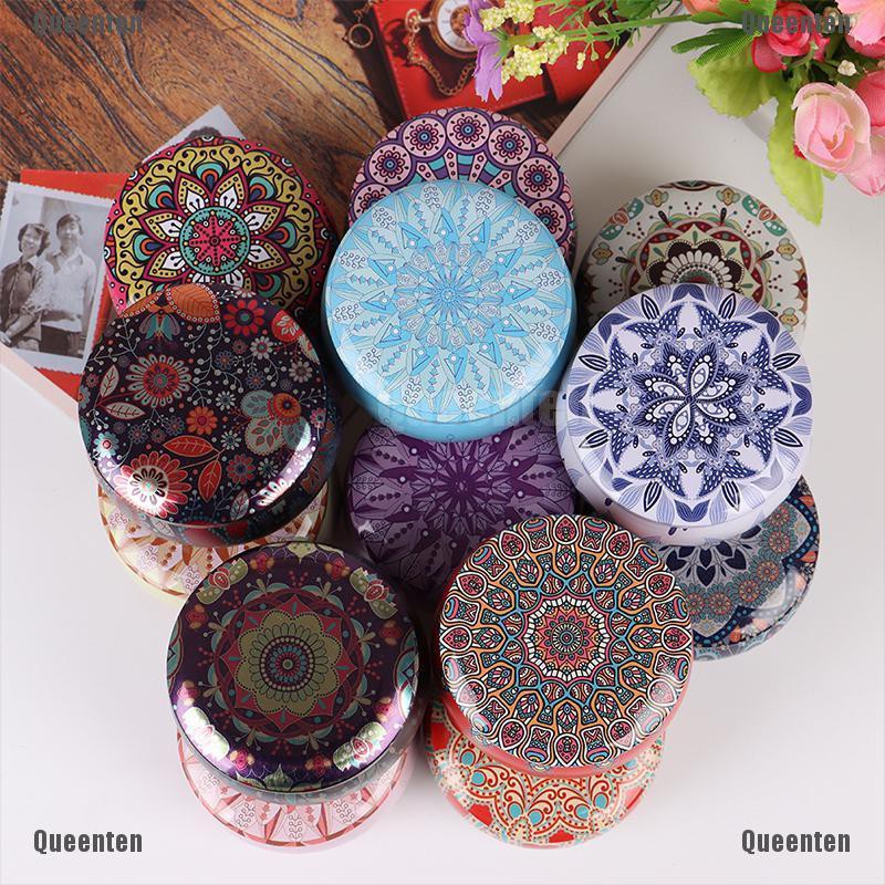 [Hàng mới về] Hộp đựng nến bằng thiếc xinh xắn