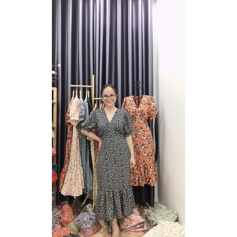 ĐẦM MAXI ĐUÔI CÁ