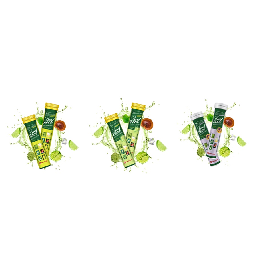 Sủi thanh nhiệt Livecool  hỗ trợ thanh nhiệt, mát gan, giải độc