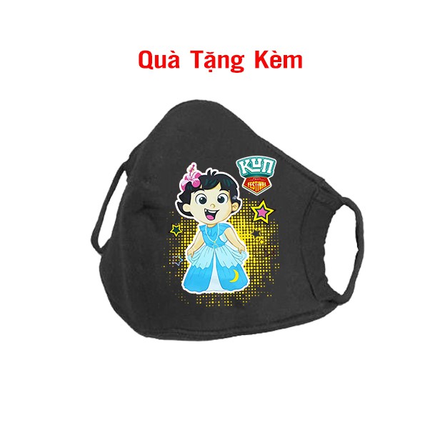 [ SALE 50% ] 🎁 Áo thun trẻ em gia đình nhà kun nhiều mẫu hót độc quyên, TẶNG kèm bịt mặt kun