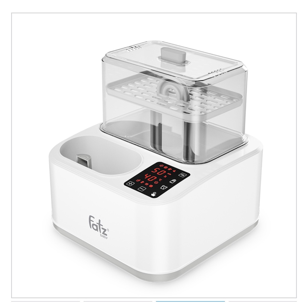 Máy tiệt trùng FATZBABY sấy khô nấu cháo thông minh tích hợp máy hâm sữa - CAPTAIN 2 - FB4315SL