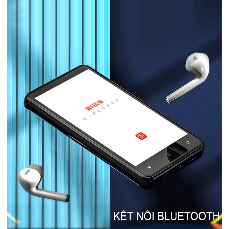 Máy Nghe Nhạc Android MP4 Màn Hình Cảm Ứng 4.0 Inch Kết Nối Bluetooth WiFi Ruizu H11 Bộ Nhớ 16GB - Hàng Chính Hãng