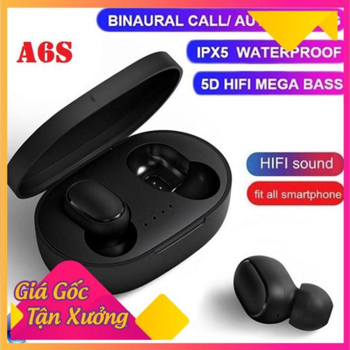 [FreeShip] TAI NGHE BLUETOOTH XIAOMI, Tai Nghe Mipods TWS A6S | Thời Gian Chờ 150 Giờ | 23001