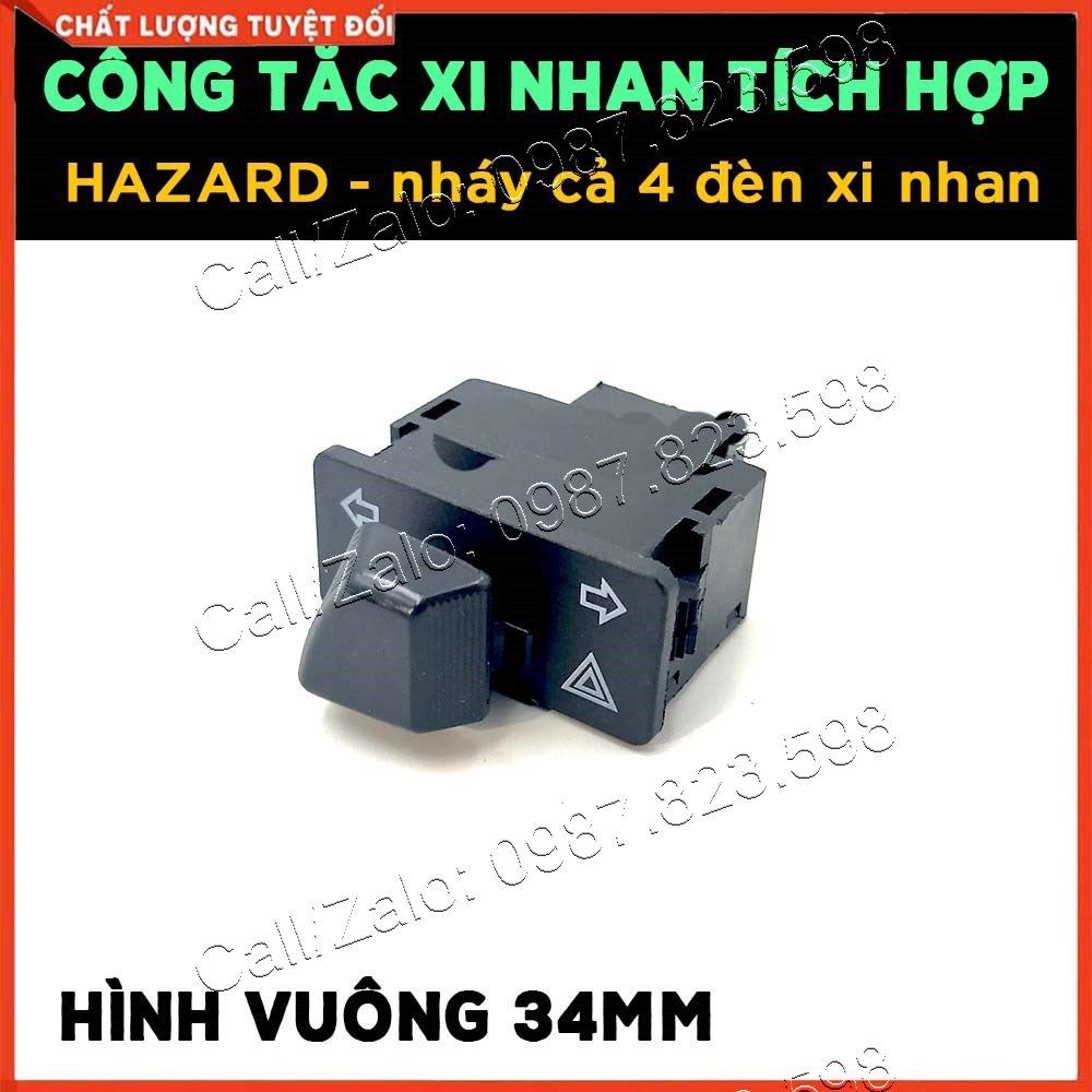 Công tắc xi nhan tích hợp Hazard Gắn zin Winner X, AB, LEAD, VISION, SH, WAVE