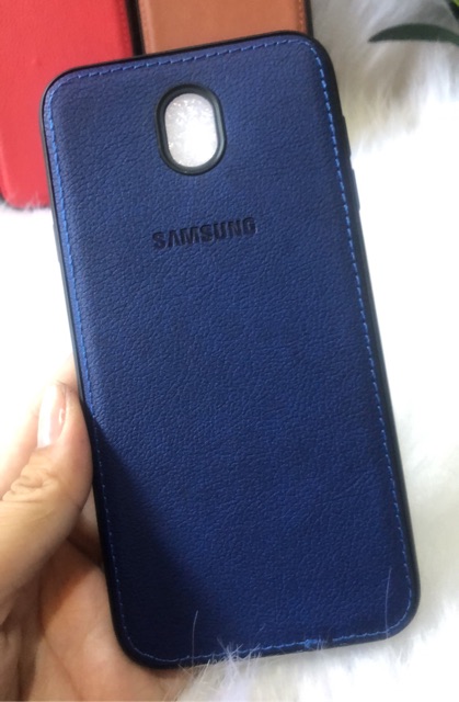 Ốp lưng da in hiệu Samsung Galaxy J730/ J7 Pro cao cấp