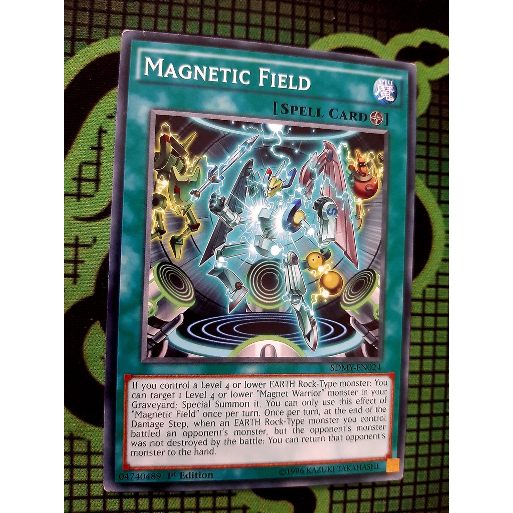 THẺ BÀI YUGIOH Spell - Magnetic Field - Common 1st Edition