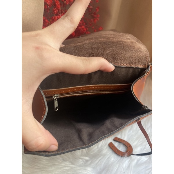 Balo mini mộc vẽ tay sơn dầu