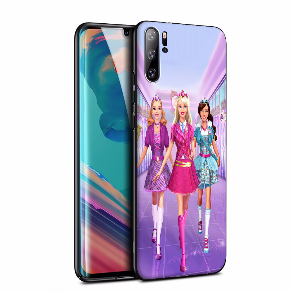 Ốp Điện Thoại Silicon Tpu Mềm Hình Anime Barbie And The Secret Door Cho Huawei Y6P Y6 2018 Y7 Y9 Prime 2019 Pro Zt6