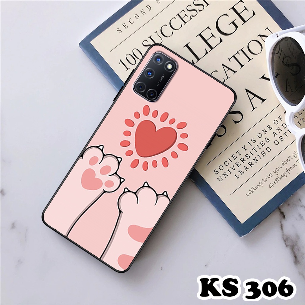 Ốp lưng Oppo A52 - Oppo A53 - Oppo A92 - Ốp in hình LoveCat - Chất liệu TPU siêu bền