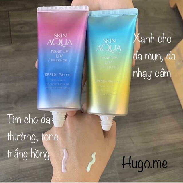 KEM CHỐNG NẮNG SUNPLAY SKIN AQUA TONE UP UV ESSENCE SPF50+ PA++++ 80G