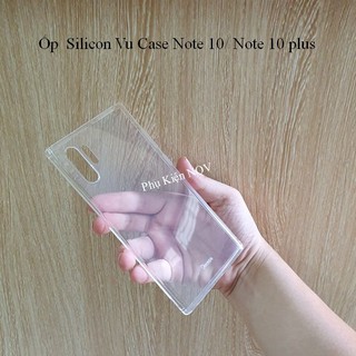 Ốp Silicon Samsung Note 10/ Note 10 plus - VU Case chính hãng