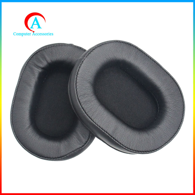 1 Pair Headphones Ear Pad Cushion for   MSR7 M50X M20 M40 Black