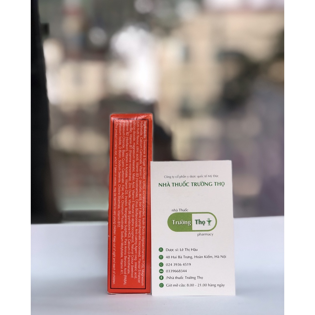 VIÊN UỐNG BỔ SUNG VITAMIN CHO TRẺ HEALTHAID JUNIOR-VIT – HỘP 30 VIÊN NHÀ THUỐC TƯỜNG THỌ