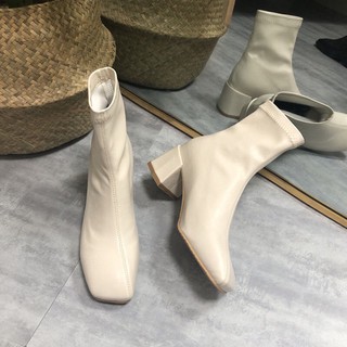 Boot cổ lỡ đế cao 5 phân/ Bốt nữ cá tính