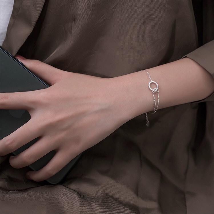VÒNG TAY BẠC 925 THIẾT KẾ DÂY MẢNH - CIGNO BRACELET