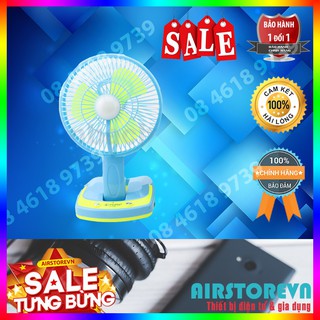 Quạt 3 cánh jy5590 siêu mát 2 cấp độ - có đèn led cực sáng- giao màu bất kì - hàng chính hãng