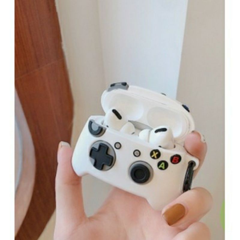 Case bao airpod silicon 1 2 3 Pro Tay cầm chơi game Xbox- Vỏ bọc đựng tai nghe không dây