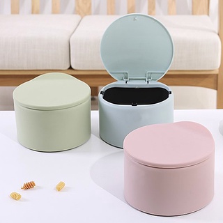 Thùng Rác Mini Để Bàn, Thùng Rác Nhỏ Văn Phòng Có Nắp Bật