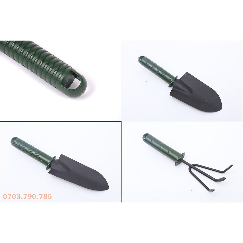 Bộ dụng cụ làm vườn trồng sen đá, xương rồng, tiểu cảnh