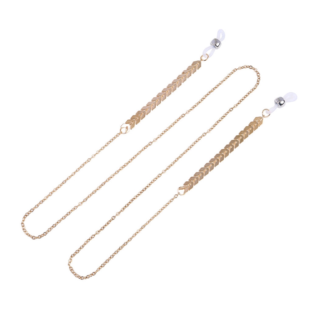 Dây chuỗi đeo mắt kính đính ngọc trai giả cho nữ