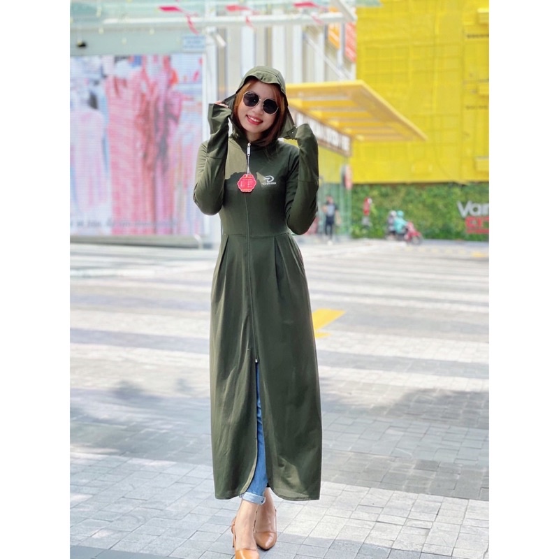 Váy Chống Nắng Nữ Toàn Thân Cao Cấp Chống Tia Uv Gây Hại Da Chất Cực Mát