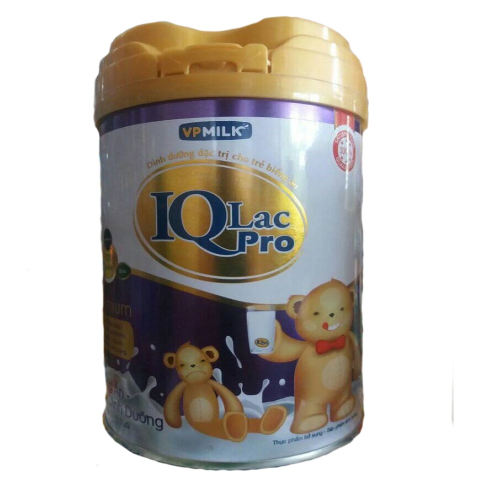 Sữa VPMILK IQ Lac Pro biếng ăn-suy dinh dưỡng 400g cho trẻ 1-10 tuổi