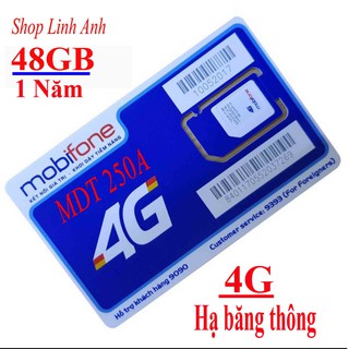 Sim 4g mobifone mdt250a trọn gói cả năm