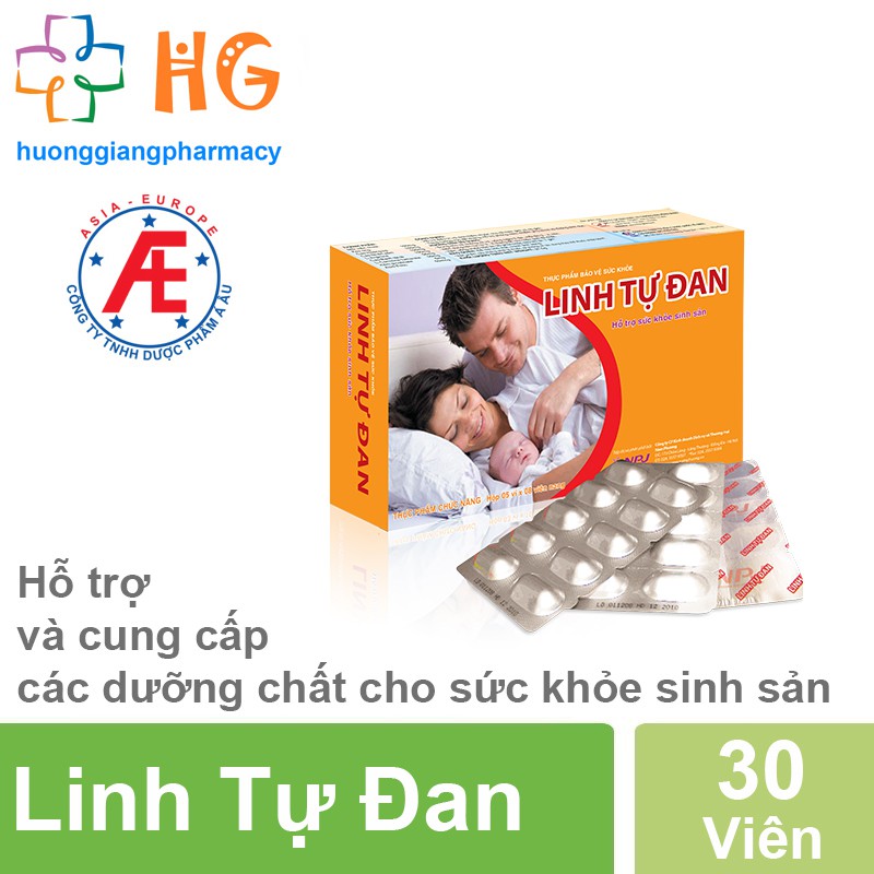 Linh Tự Đan - Hỗ trợ điều trị vô sinh hiếm muộn ở cả nam và nữ, tăng tỷ lệ đậu thai (Hộp 30 viên)