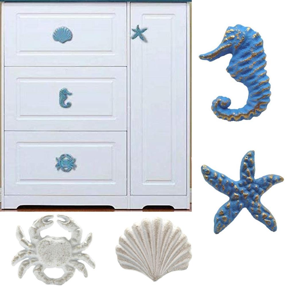 Tay Nắm Cửa Bằng Sắt Hình Cua Biển Nghệ Thuật Trang Trí Nhà Cửa