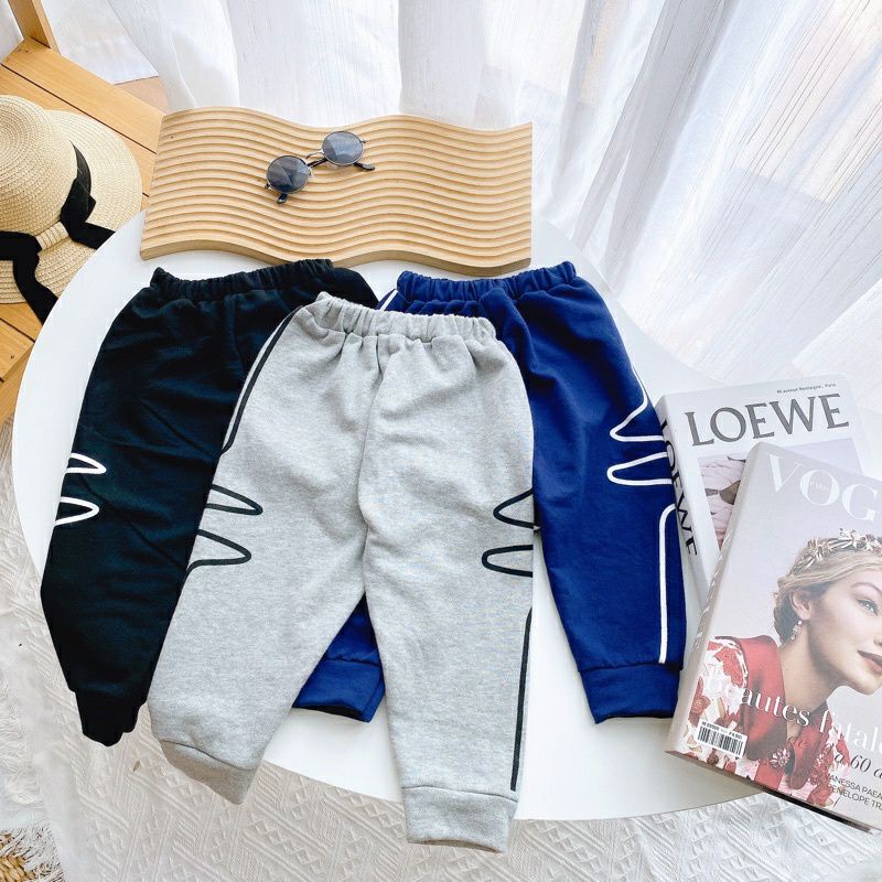 Hot trend | Quần Jogger thể thao unisex x-ray cho bé yêu 8-18kg
