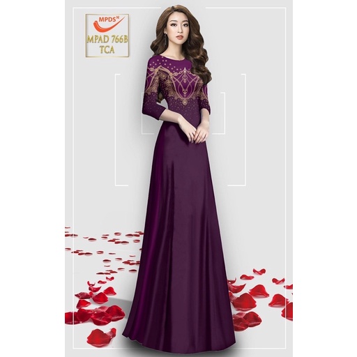 Vải áo dài đẹp - độc - lạ - hợp xu hướng - đủ màu MS403
