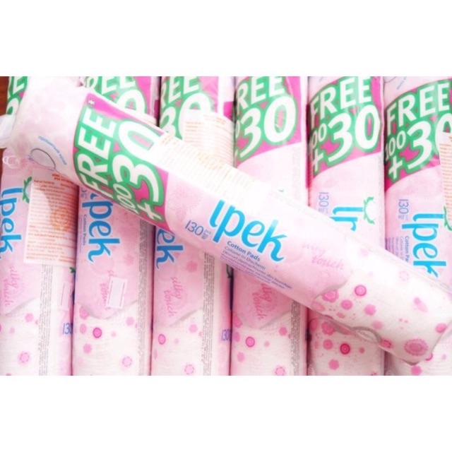 Bông tẩy trang ipek 130 miếng | BigBuy360 - bigbuy360.vn
