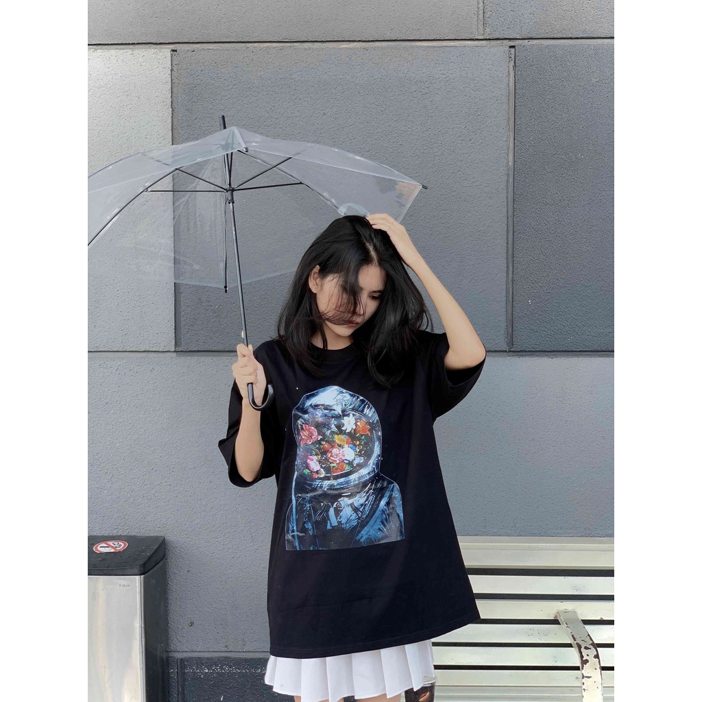 Áo thun tay lỡ Unisex Lowkey Astronaut Tee 100% Cotton - LOWKEYBOIZ Brand Chính Hãng L013TDN