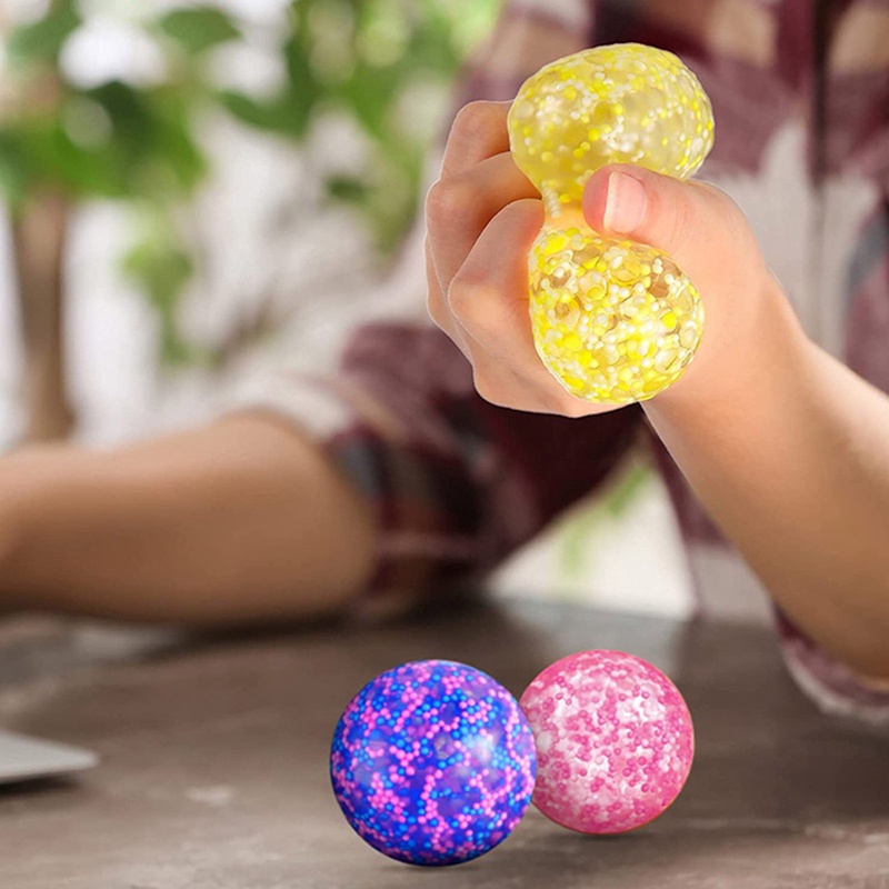 Đồ Chơi Quả Bóng Trong Suốt Nhiều Màu Giúp Giảm Căng Thẳng