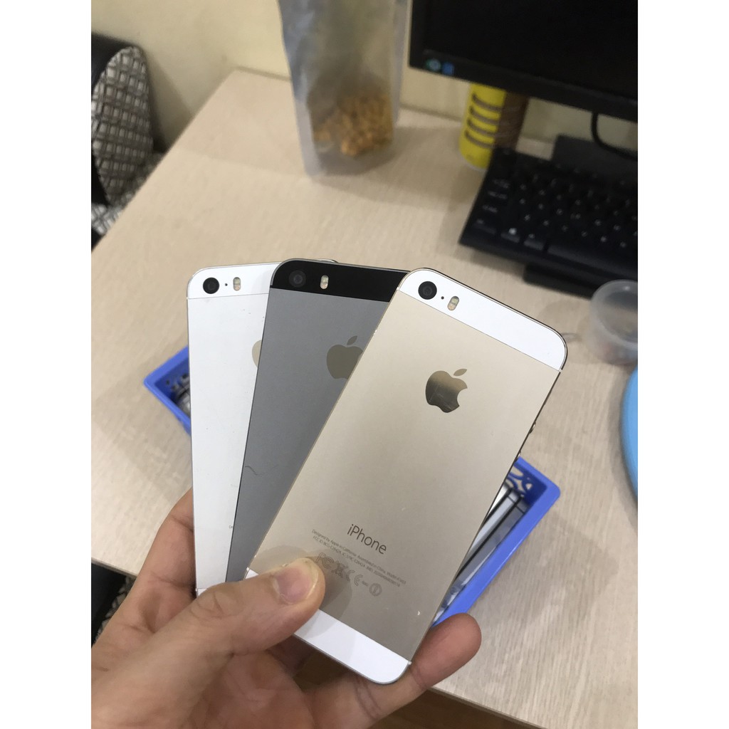 Điện thoại iPhone 5S-16GB - Quốc Tế Chính Hãng Nguyên zin Reset Thoải Mái Không iCloud ẩn Lắp Sim Dùng Luôn