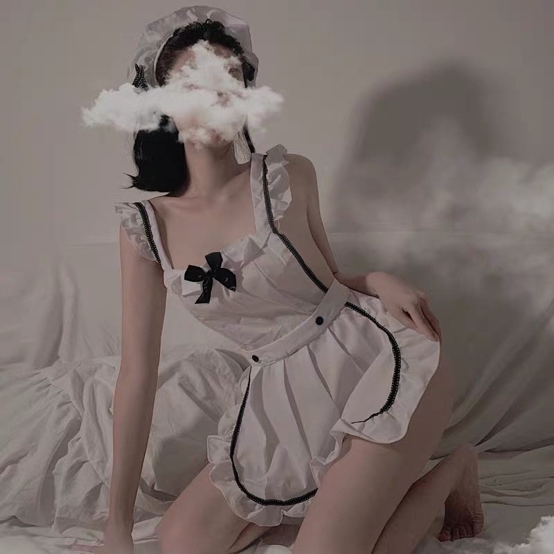 Set cosplay hầu gái gợi cảm mẫu mới nhất 2021 Nano Set Bralettehousevn | BigBuy360 - bigbuy360.vn