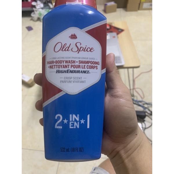 SỮA TẮM GỘI XẢ DÀNH CHO NAM OLD SPICE NHẬP KHẨU CHÍNH HÃNG