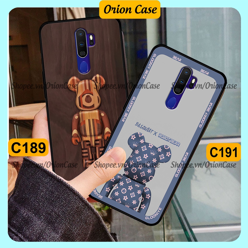 Ốp lưng Oppo A5 2020 / A9 2020 in hình bearbrick 3D thời trang, cá tính. ốp chống sốc, bền đẹp