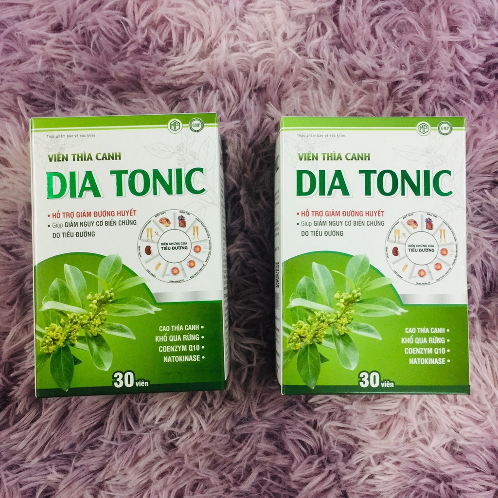 Tiểu đường Dia Tonic hỗ trợ giảm đường huyết, giảm biến chứng tiểu đường hiệu quả sau 1 liệu trình sử dụng