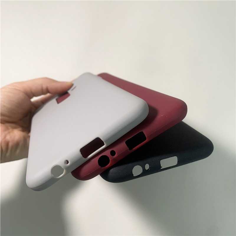 Ốp Lưng TPU Mềm Màu Trơn Siêu Mỏng Cho Samsung Galaxy A6 Plus 2018 A8