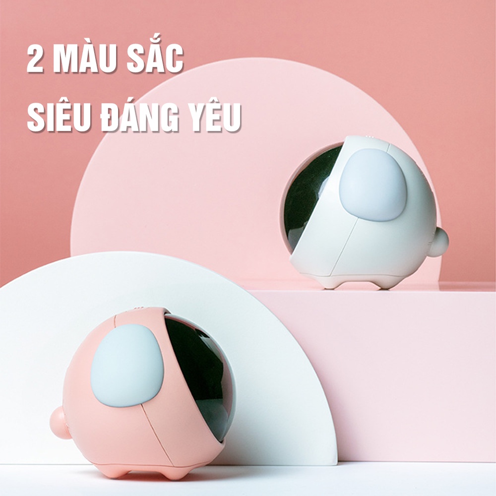 ĐỒNG HỒ BÁO THỨC, ĐỒNG HỒ ĐỂ BÀN XIAOMI EMOJI THÔNG MINH 5IN1 KIÊM ĐÈN NGỦ CẢM BIẾN ÂM THANH HIỂN THỊ CẢM XÚC SMART 5IN1