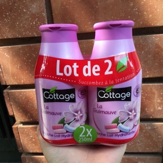 Cặp 2 Chai Sữa Tắm Cottage Pháp 250ml