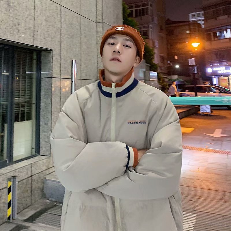 Áo Khoác Mùa Đông Phong Cách Hàn Quốc Cho Nam Giới