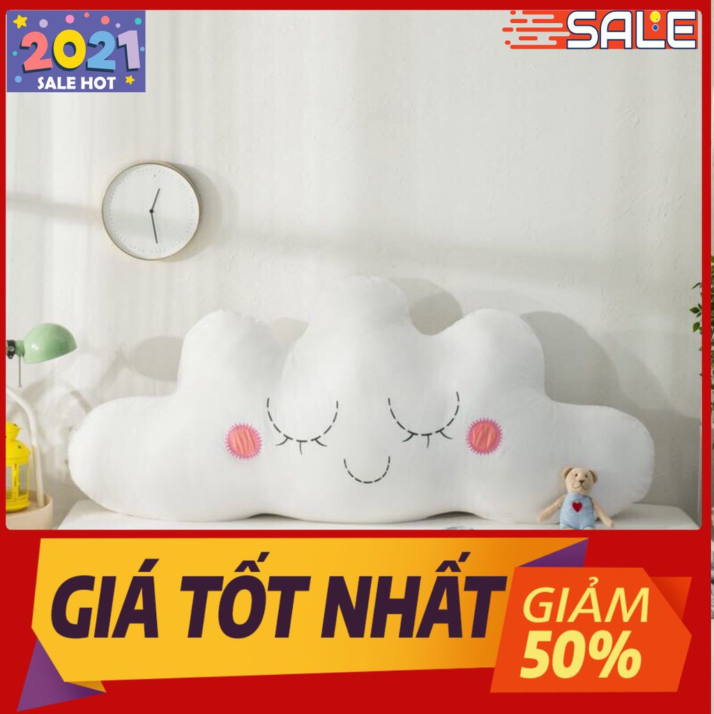 GỐI TỰA ĐẦU GIƯỜNG CAO CẤP MẪU MÂY TRẮNG