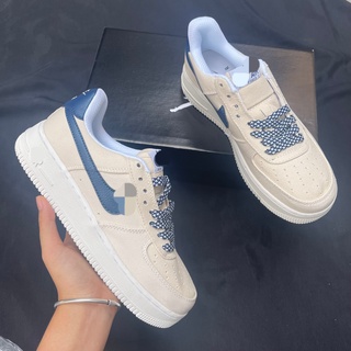 Giày thể thao nam nữ force vải, âm dương af1 canvas, af1 âm dương