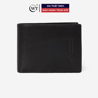 Ví Da Nam Da Dê Cao Cấp Màu Đen WT Leather 010088802