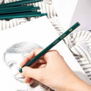 SÉT 10 CHIẾC BÚT CHÌ 2B DELI SIÊU ĐẸP